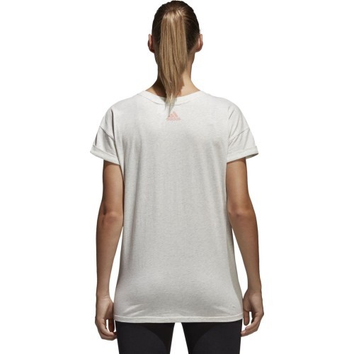 Adidas Ess Lin Lo Tee Women's Shirt White CF8829