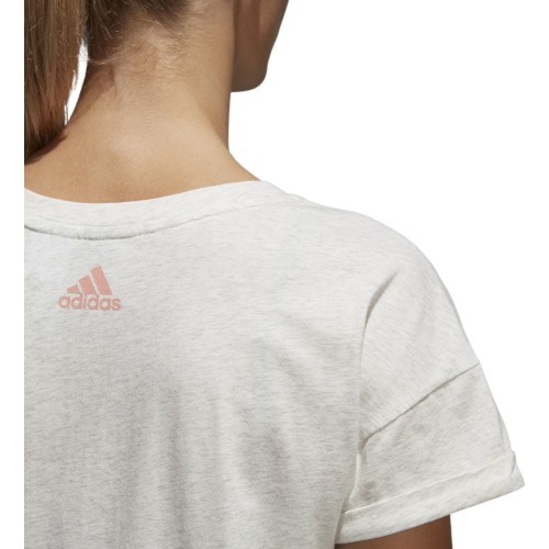 Женская рубашка Adidas Ess Lin Lo Tee White CF8829