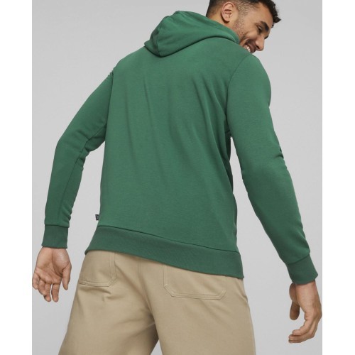 Puma Men's Sweatshirt Ess+ 2 Col Big Logo Green 586765 37