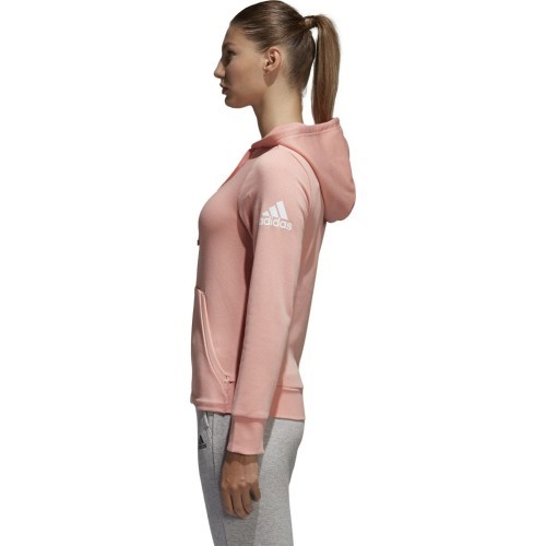 Adidas Ess Solid FZ Hoodie, Pink