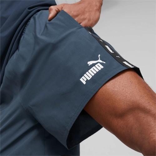 Мужские шорты Puma Ess+ Tape Woven, синие, 849043 16