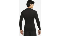 Мужская футболка Nike Pro Dri-FIT Tight Top LS, чёрная FB7919 010