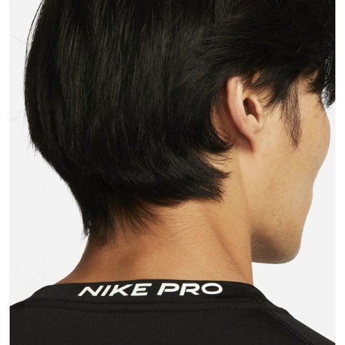 Nike Pro Dri-FIT Tight Top LS men's T-shirt, black FB7919 010