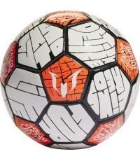 Adidas Futbolo Kamuolys Messi Clb Orange White HE3814