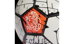 Adidas Futbolo Kamuolys Messi Clb Orange White HE3814
