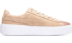 Puma Suede Platform Lunalux WN Women's Shoes Sand