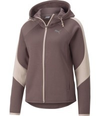Puma Džemperis Moterims Evostripe Full Zip Purple 849809 75