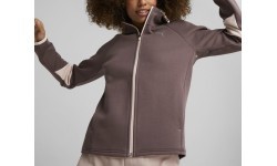 Puma Džemperis Moterims Evostripe Full Zip Purple 849809 75