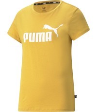 Puma Palaidinė Moterims Ess Logo Tee Yellow 586775 37