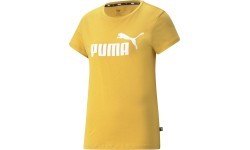 Puma Palaidinė Moterims Ess Logo Tee Yellow 586775 37