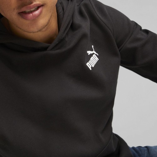 Мужская толстовка Puma Ess Elevated Hoodie, чёрная 675975 01