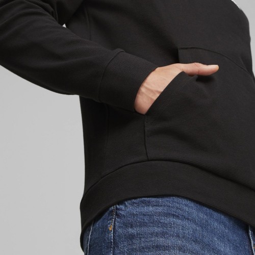 Мужская толстовка Puma Ess Elevated Hoodie, чёрная 675975 01