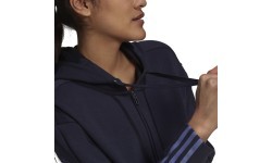Женская толстовка Adidas W DK FZ Hoodie, синяя H07805
