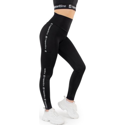 Женские леггинсы inSPORTline Highwaist - Чёрный
