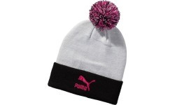 Puma Kepurė Pom Pom Beanie White Black