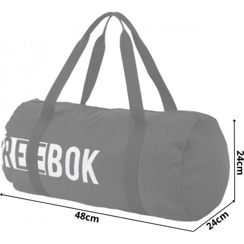 Спортивная сумка Reebok W Found Cylinder BA, чёрная