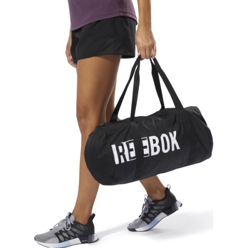 Спортивная сумка Reebok W Found Cylinder BA, чёрная