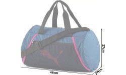 Спортивная сумка Puma AT Ess Barrek, синяя 077365 01
