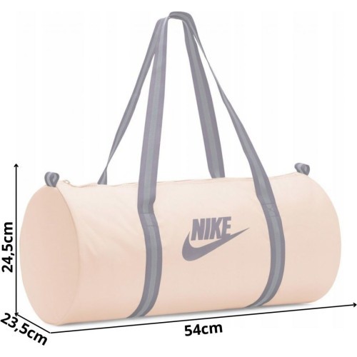Nike NK Heritage Duff Peach Sports Bag