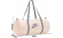 Nike NK Heritage Duff Peach Sports Bag