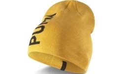 Puma Ess Classic Cuffless Beanie Hat Yellow 023433 06