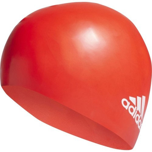 Adidas Swimming Cap Sil 3S Cap Y Red HE5081