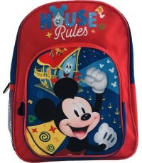 Disney Kids Backpack House Rules Red 21412201 45