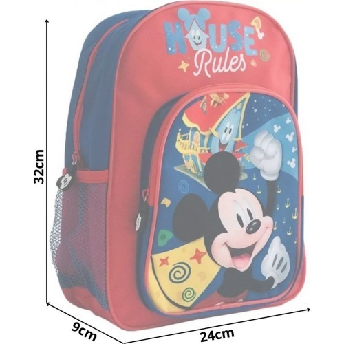 Disney Kuprinė Vaikams House Rules Red 21412201 45