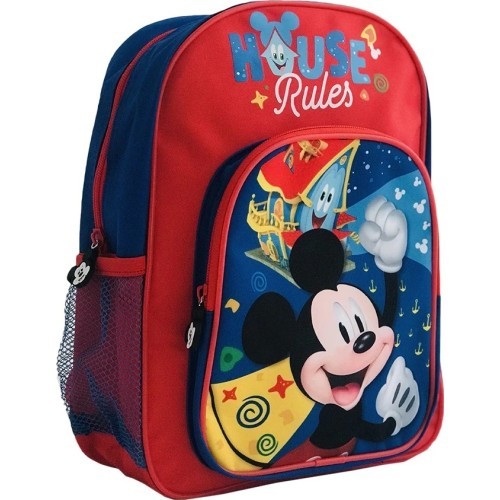 Disney Kids Backpack House Rules Red 21412201 45
