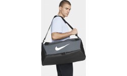 Спортивная сумка Nike Brasilia M Duff 9.5 - 60 л, серая DH7710 068