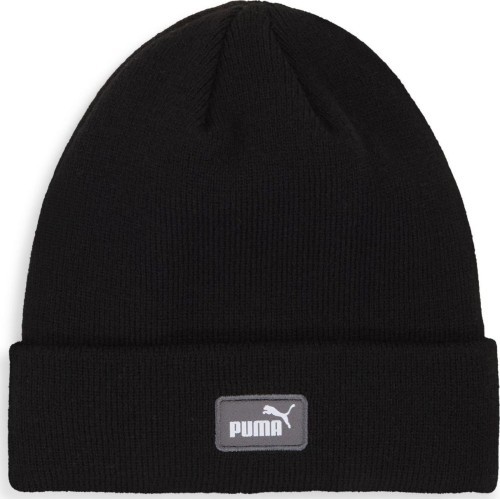 Puma Classic Cuff Beanie Hat Black 025894 01