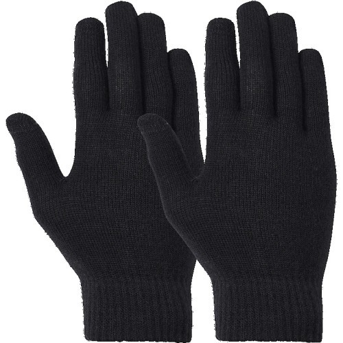 Denim House Pirštinės Black GL419BS