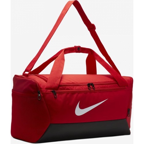Nike Brasilia S Duff-9.5 Sports Bag Red DM3976 657