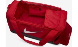 Nike Brasilia S Duff-9.5 Sports Bag Red DM3976 657