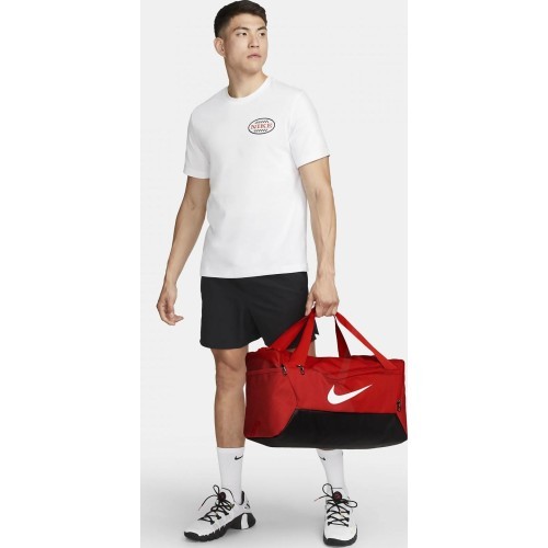Спортивная сумка Nike Brasilia S Duff-9.5 красная DM3976 657