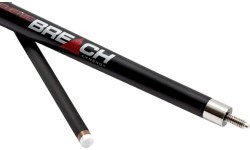 Biliardo lazda Cuetec Breach Cynergy CT-15K Carbon Break, metaliko juoda, 3/8x14