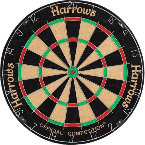 Smiginio lenta HARROWS OFFICIAL COMPETITION BRISTLE EA326 RoundWire