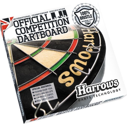Smiginio lenta HARROWS OFFICIAL COMPETITION BRISTLE EA326 RoundWire