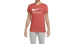 Женская футболка Nike NSW Tee JDI Slim, коралловая CI1383 814