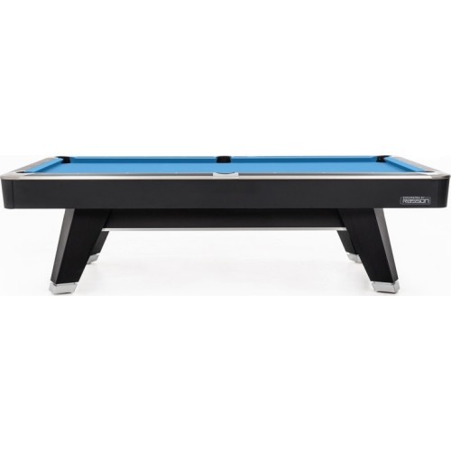 Biliardo stalas Pool Mr-Sung ACURRA by Rasson, 9 ft, matinis juodas (Strong Black), Simonis 760 gelbgrün