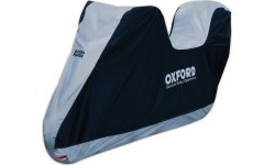Motorcycle Cover with Suitcase Space Oxford Aquatex XL