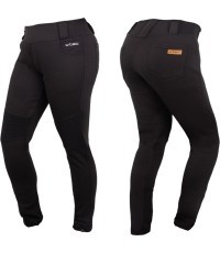 Women’s Motorcycle Leggings W-TEC Lukrecia - Juoda