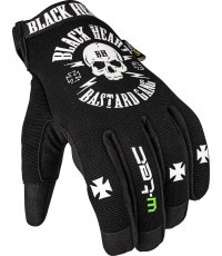 Motorcycle Gloves W-TEC Black Heart Radegester - Black