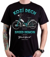 T-Shirt BLACK HEART Goat’s Breath - Black