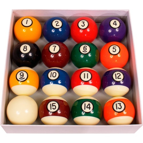 Набор бильярдных шаров Ventura Premium Pro-Pool 57,2 мм
