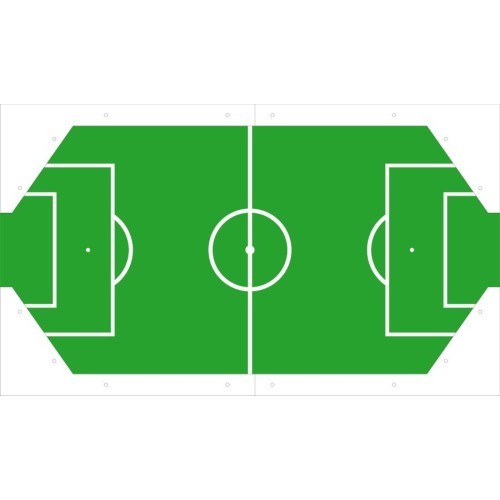 Stalo futbolas Garlando Coperto su monetų priėmikliu, su stikliniu dangčiu, Sport Professional