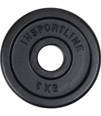 Cast Iron Olympic Weight Plate inSPORTline Castblack OL, 5kg