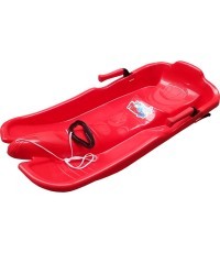 Plastic Snow Sled Acra Turbojet - Red