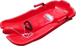 Plastic Snow Sled Acra Turbojet - Red