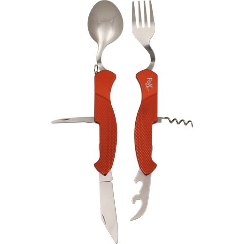 Sudedamas peilis/įrankių rinkinys FoxOutdoor 6in1